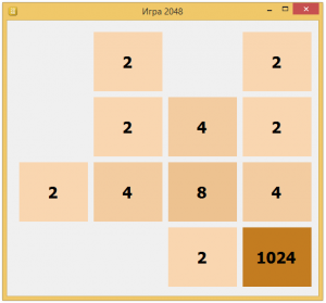 Отчёт от 1 за Микроигры / 2048 - Учимся играть