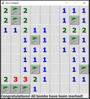 Отчёт от 10080 за Java Sweeper / Финальный аккорд