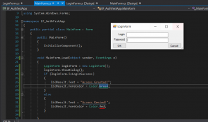 Отчёт от 10080 за Entity Framework / Создание приложения