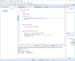 Отчёт от 10100 за Singleton / VIP - Singleton - Timer - Enum