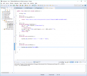 Отчёт от 10100 за Template method / Template Method - Web Parser - Currency
