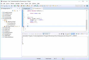 Отчёт от 10100 за Iterator / Iterator - Numbers - System