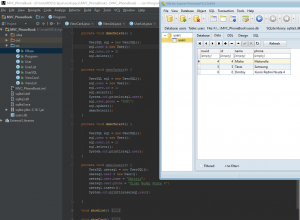 Отчёт от 10100 за MVC шаблон / MVC - PhoneBook - UserSQL - CRUD