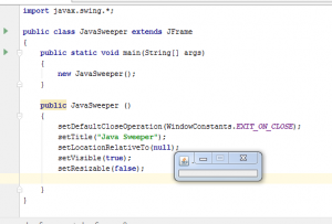 Отчёт от 10162 за Java Sweeper / Закрытие на выходе