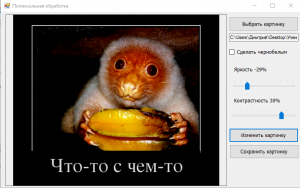 Отчёт от 10162 за Фотошарп / Ярость и контрастность
