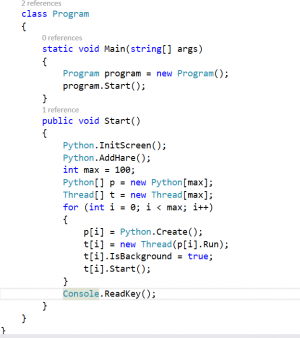 Отчёт от 10162 за Бурные потоки / Поток питонов