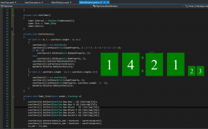 Отчёт от 10193 за WPF Clocks / Перекидные часы. Без пяти пять.