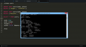 Отчёт от 10309 за База SQLite / SQLite - Знакомство