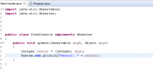 Отчёт от 10365 за MVC шаблон / MVC - Counter - ViewConsole