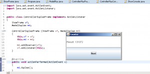 Отчёт от 10365 за MVC шаблон / MVC - Counter - ModelDuplex