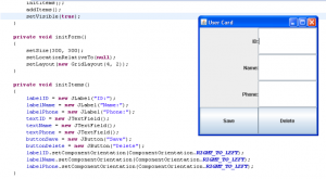 Отчёт от 10365 за MVC шаблон / MVC - PhoneBook - ViewCard