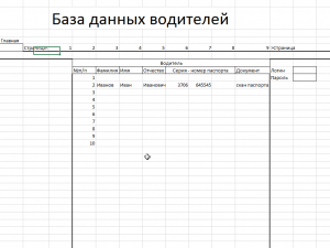 Отчёт от 10494 за PHP Driver / Техническое задание