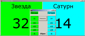 Отчёт от 10494 за Нанософт / Баскетбольное табло