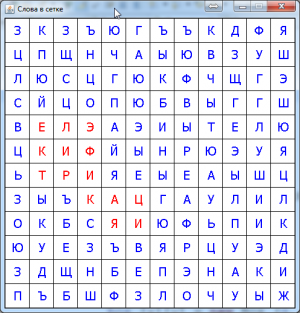 Отчёт от 10494 за Слова в Сетке / VIP Implementation