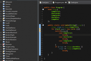 Отчёт от 10494 за Iterator / Iterator - BlackJack - Stages