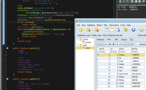Отчёт от 10494 за MVC шаблон / MVC - PhoneBook - UserSQL - Connect