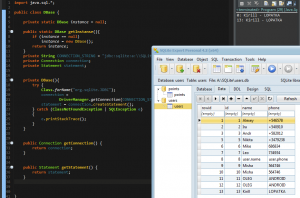 Отчёт от 10494 за MVC шаблон / MVC - PhoneBook - UserSQL - Singleton