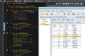 Отчёт от 10494 за MVC шаблон / MVC - PhoneBook - UserSQL - CRUD