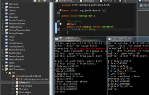 Отчёт от 10494 за MVC шаблон / MVC - PhoneBook - UserSQLTest - DBase