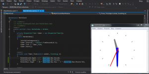 Отчёт от 10494 за WPF Clocks / Стрелочные часы
