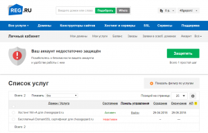 Отчёт от 10494 за Шахматы по сети / Хостинг. Лучше заплатить