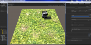 Отчёт от 10494 за Unity 3D / Первая сцена