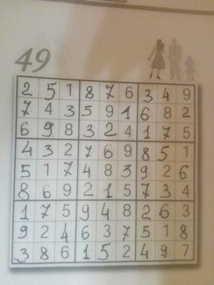 Отчёт от 10494 за Судоку / Вступление
