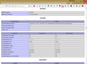 Отчёт от 10558 за PHP Driver / Установка и настройка Apache + PHP