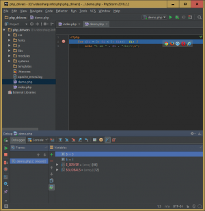 Отчёт от 10558 за PHP Driver / Настройка PHP-отладчика xDebug в PHPStorm