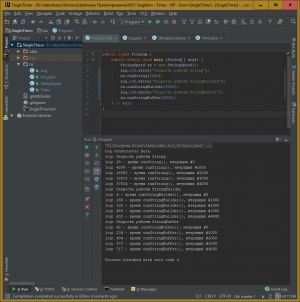 Отчёт от 10558 за Singleton / VIP - Singleton - Timer - Enum