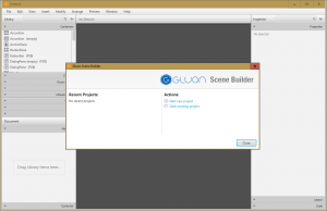Отчёт от 10558 за MVC и JavaFX / View - Установка Scene Builder