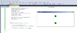 Отчёт от 10558 за WPF Clocks / Цифровые часы. Начало.