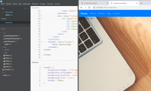 Отчёт от 10558 за Bootstrap-4 первые шаги / Заголовок header - красивая основа