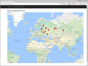 Отчёт от 10670 за ASP.NET и GMaps / Презентация