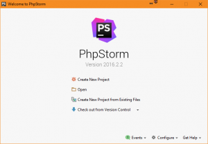 Отчёт от 10670 за PHP Driver / Установка PhpStorm