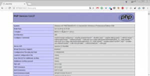 Отчёт от 10670 за PHP Driver / Установка и настройка Apache + PHP
