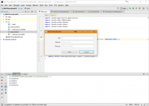 Отчёт от 10670 за MVC и JavaFX / View - Запуск JavaFX Application