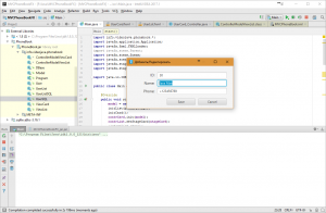 Отчёт от 10670 за MVC и JavaFX / Controller - UserCard - Добавление