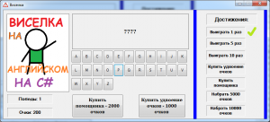 Отчёт от 10775 за Игры со словами / Виселка. Алгоритм помощника