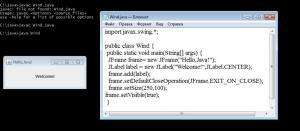 Отчёт от 10821 за J2. Печать / WRITE - Окно JFrame