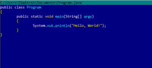 Отчёт от 10937 за J1. Запуск / START - Платформа Java