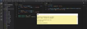Отчёт от 11019 за Node JS первые шаги / Параметры командной строки