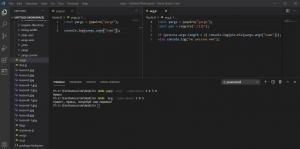 Отчёт от 11019 за Node JS первые шаги / Работа yargs с параметрами