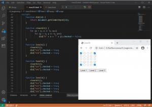 Отчёт от 11019 за Игры на JavaScript / Очисти поле - Чекбоксы