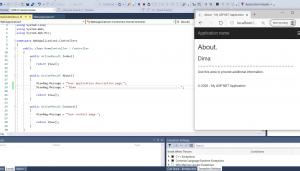 Отчёт от 11051 за Базовый ASP.ект / Мы начинаем ASP.NET с MVC