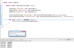 Отчёт от 11147 за MVC шаблон / MVC - Counter - ControllerPlusConsole
