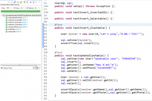 Отчёт от 11147 за MVC шаблон / MVC - PhoneBook - UserSQLTest - Slashes