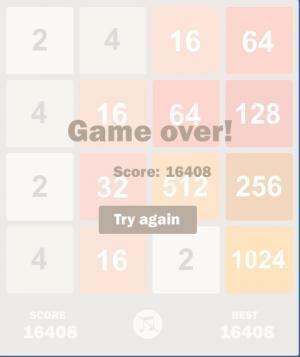 Отчёт от 11197 за Нано-игры / VIP урок. Игра 2048
