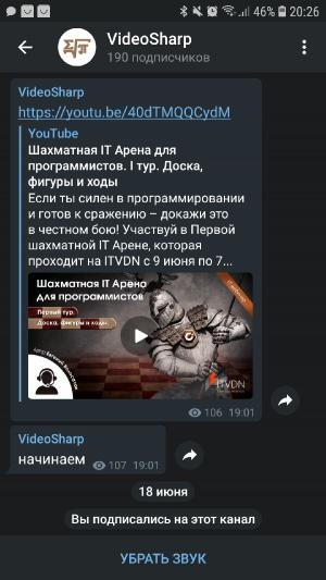 Отчёт от 11238 за Демо софт / Вам телеграмма!