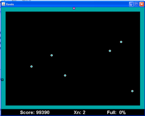 Отчёт от 11308 за Game Xonix / Поиграем?